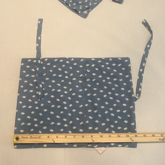 NWT Soma Rayon Challis Tank Shorts Bag Set Madras Dot Mini Daydream Size S - Picture 8 of 12
